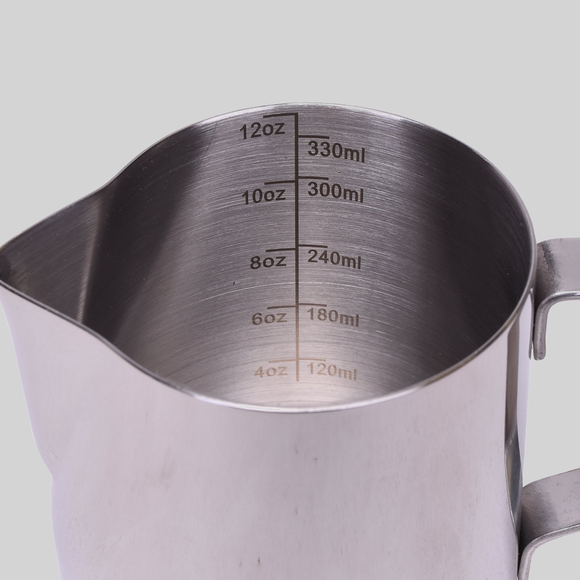 joefrex Milchkännchen mit Skala 350/590ml