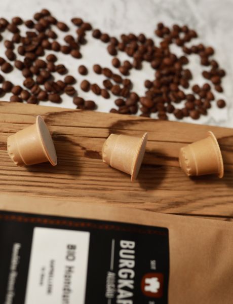 Burgkaffee Kaffee in Holzkapseln